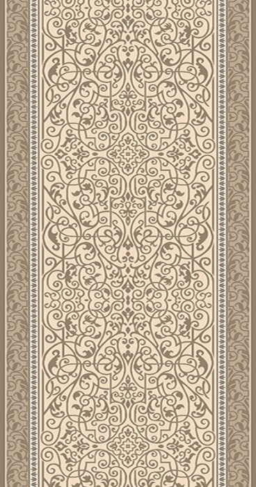 Ковровая дорожка Шенил 27512/23888