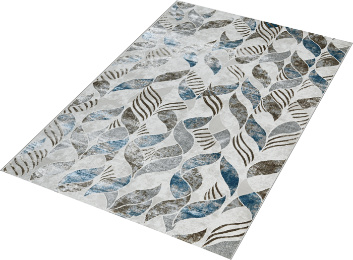 Ковер 36896A stan BLUE FLS / BEIGE FLS