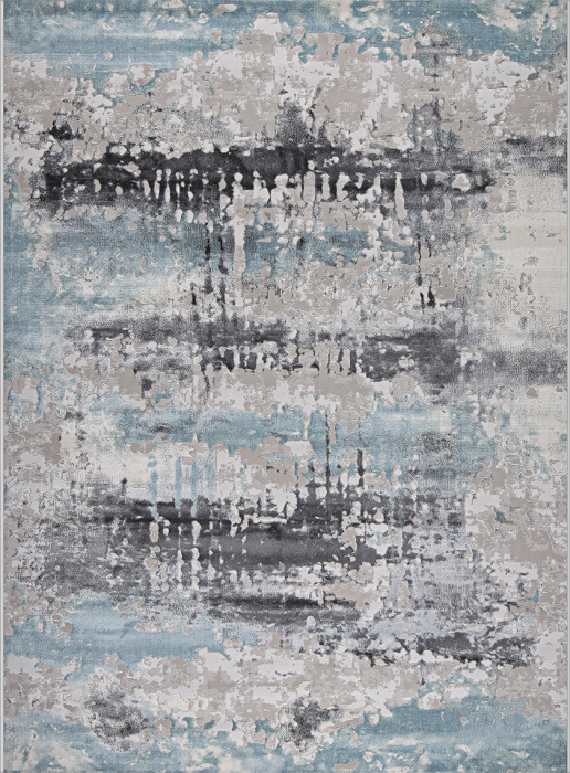 Ковер 38272A stan BLUE / L.GREY