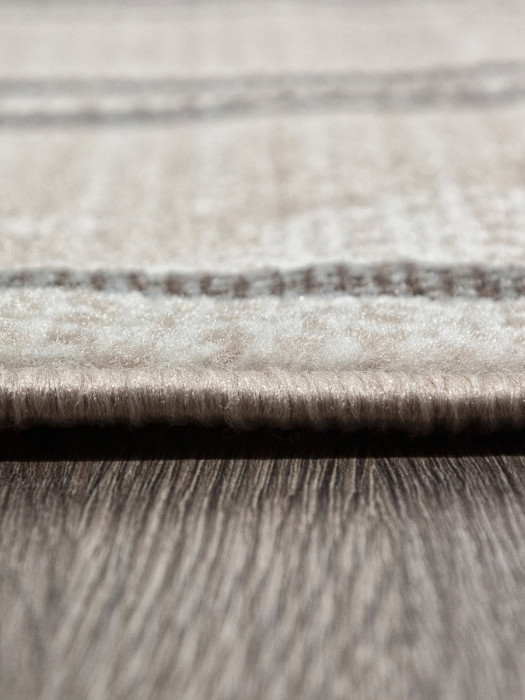 Ковер F353 - BEIGE-BLUE - Овал - коллекция SIERRA