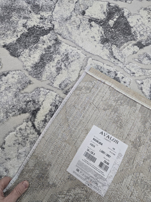 Ковер 41061A stan L.GREY / GREY