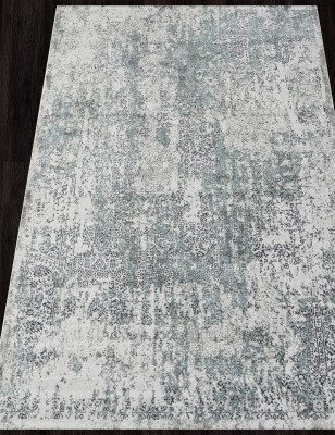 Ковер 02475F - BLUE / GREY - Прямоугольник - коллекция SAFARI