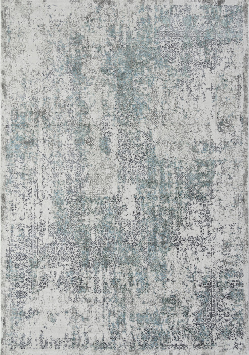 Ковер 02475F - BLUE / GREY - Прямоугольник - коллекция SAFARI