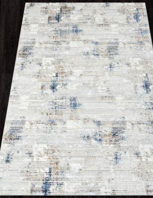 Ковер DA492 - 635 CREAM / NAVY - Прямоугольник - коллекция ANTEP