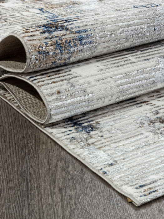 Ковер DA492 - 635 CREAM / NAVY - Прямоугольник - коллекция ANTEP