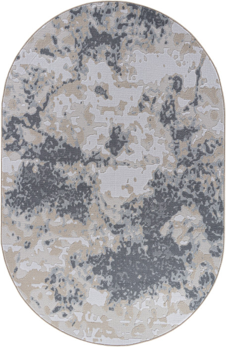 Ковер F269 - BLUE - Овал - коллекция CUBA