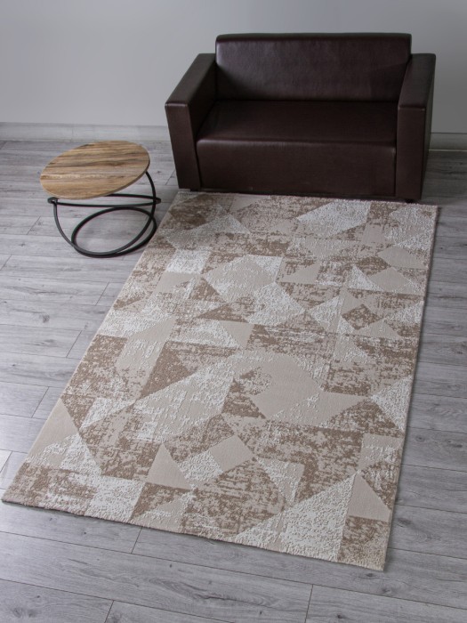 Ковер H921AC - BEIGE / WHITE - Прямоугольник - коллекция SIROCCO