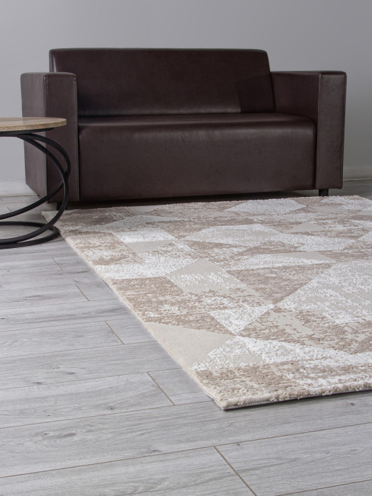 Ковер H921AC - BEIGE / WHITE - Прямоугольник - коллекция SIROCCO