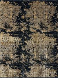 Ковер DAHLIA ( ДАХЛИЯ ) 8624A - BLACK / ORANGE