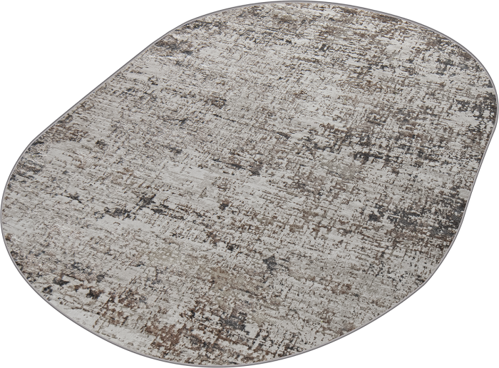 Ковер 38554A oval GREY FLS / CREAM FLS