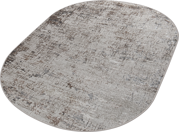 Ковер 38554A oval GREY FLS / CREAM FLS