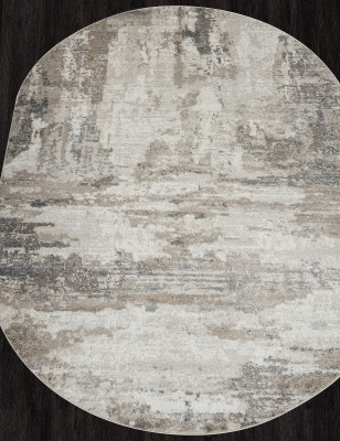 Ковер F156 - BEIGE - Овал - коллекция TORNADO