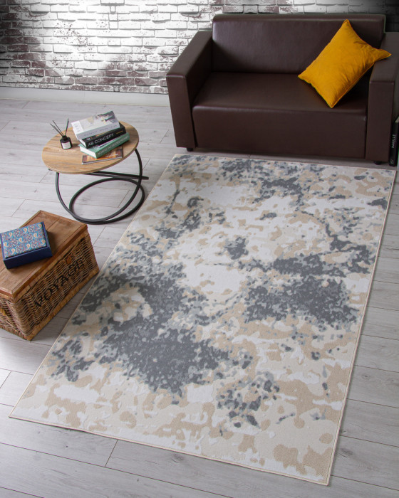 Ковер F269 - BLUE - Прямоугольник - коллекция CUBA