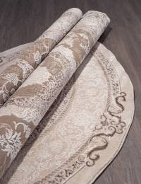 Ковер ARMINA ( АРМИНА ) 03874B - BROWN / BROWN ( Круг )