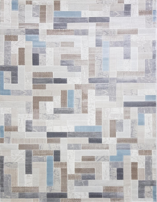 Ковер 36622A stan GREY / BLUE