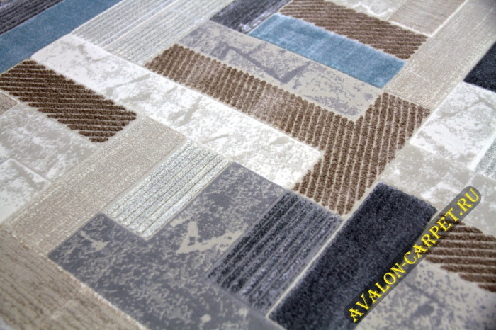 Ковер 36622A stan GREY / BLUE