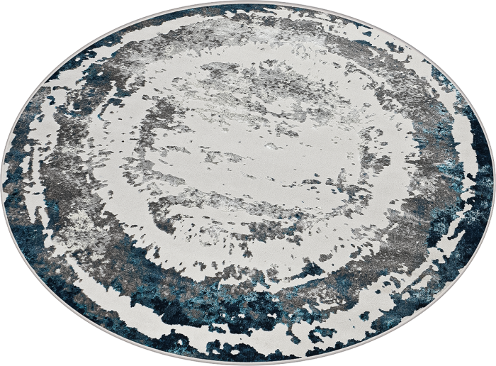 Ковер 36897J daire BLUE FLS / L.GREY