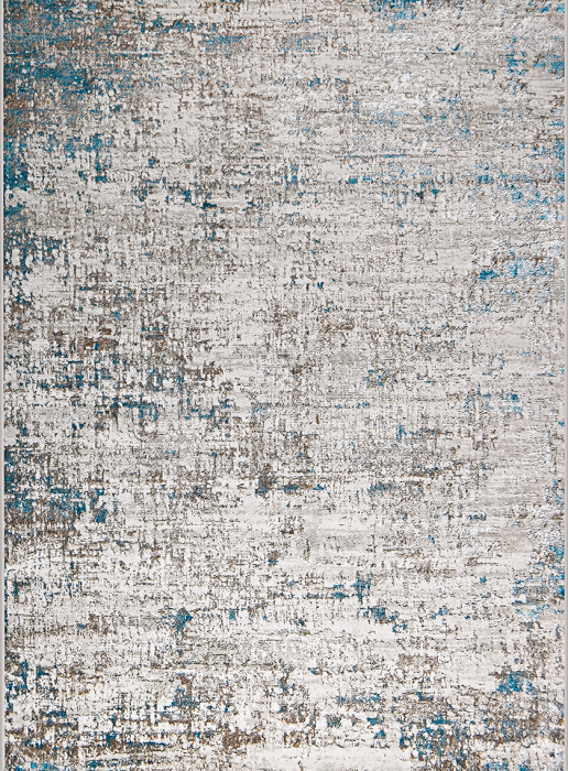 Ковер 38554A r BLUE FLS / CREAM FLS