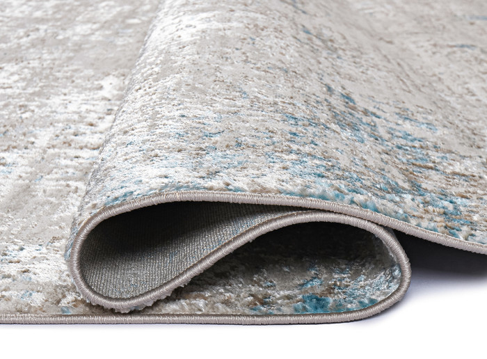 Ковер 38554A r BLUE FLS / CREAM FLS