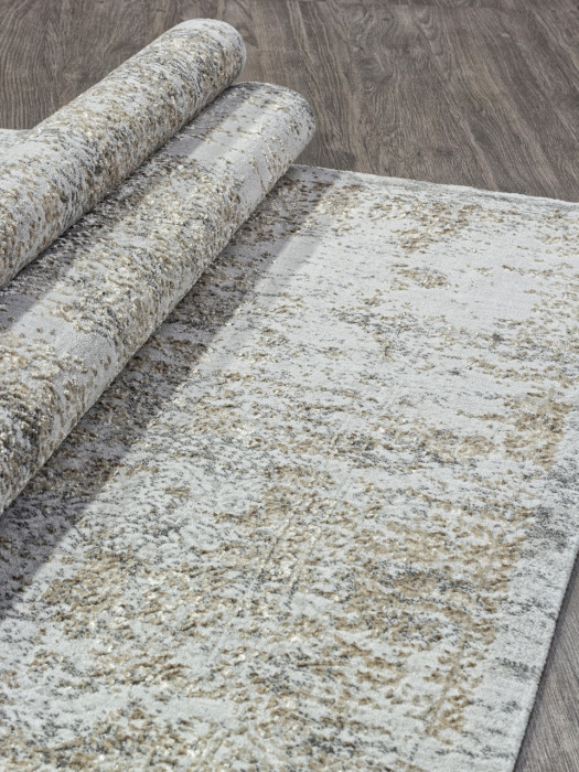 Ковер 02475H - DK.BEIGE / GREY - Прямоугольник - коллекция SAFARI