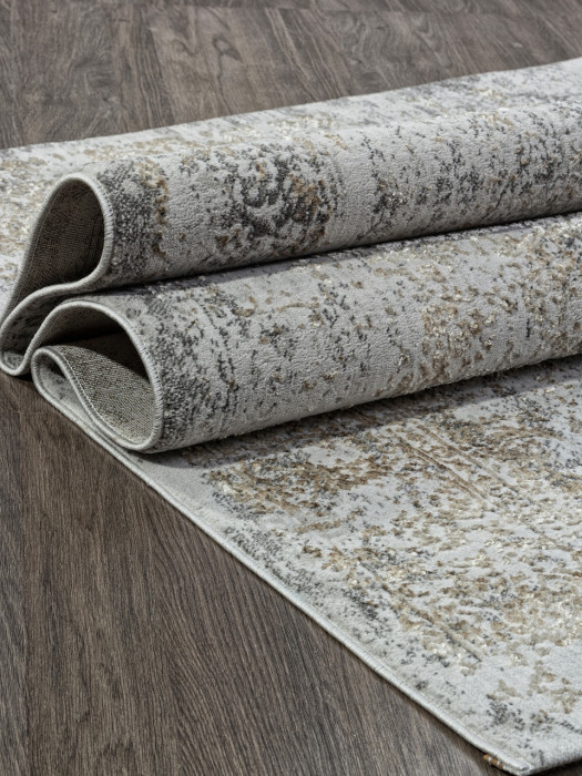 Ковер 02475H - DK.BEIGE / GREY - Прямоугольник - коллекция SAFARI