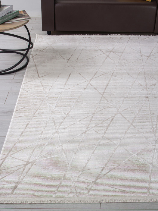 Ковер 31978C - WHITE / BEIGE - Прямоугольник - коллекция ANATOLIA