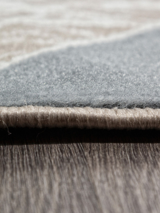 Ковер F354 - BEIGE-BLUE - Овал - коллекция SIERRA