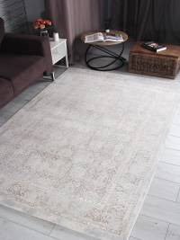 Ковер AMELI ( АМЕЛИ ) 9255A - S.BEIGE / P.WHITE