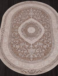 Ковер ARMINA ( АРМИНА ) 03874B - BROWN / BROWN ( Овал )