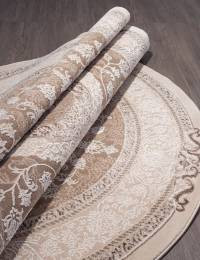 Ковер ARMINA ( АРМИНА ) 03874B - BROWN / BROWN ( Овал )