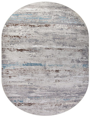 Ковер 36556A oval BLUE / L.BEIGE