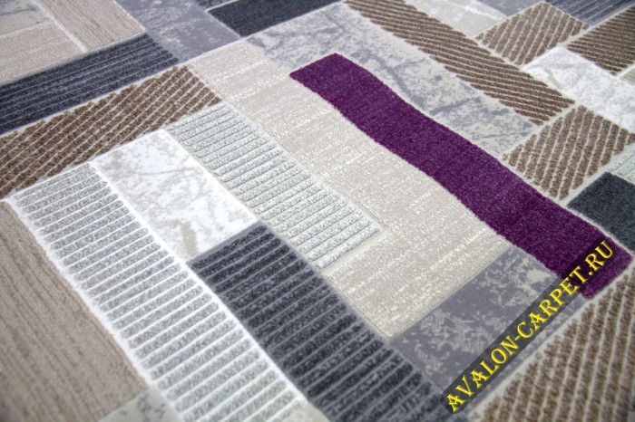 Ковер 36622A stan GREY / LILA
