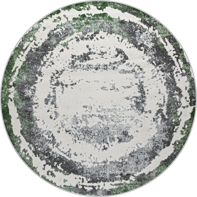 Ковер 36897J daire GREEN FLS / L.GREY