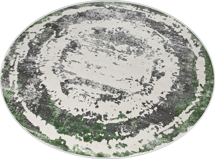 Ковер 36897J daire GREEN FLS / L.GREY