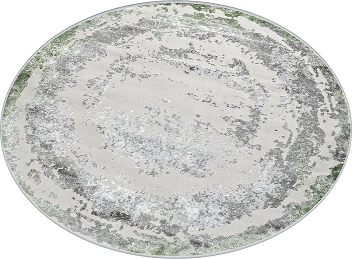 Ковер 36897J daire GREEN FLS / L.GREY