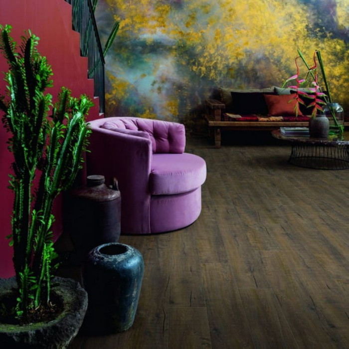 Виниловая плитка IVC Divino 80883Q Thunder Oak (Тандер Оак)