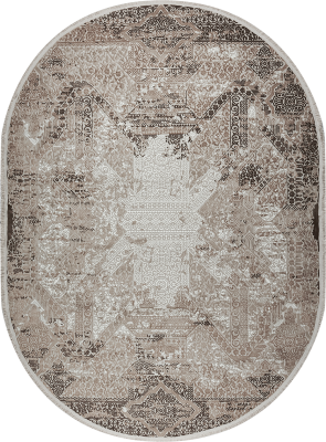 Ковер 36950A oval BEIGE / BROWN