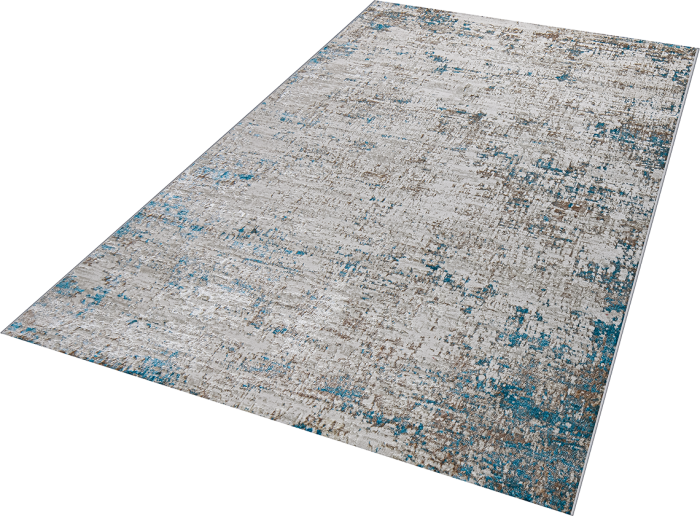 Ковер 38554A stan BLUE FLS / CREAM FLS