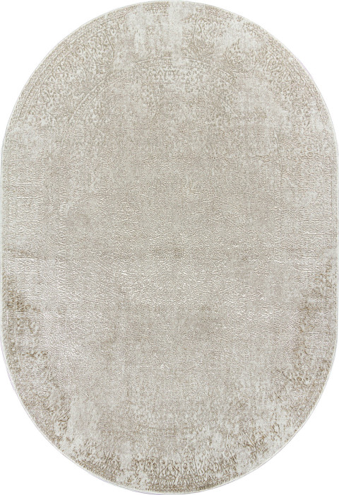 Ковер 02477F - BEIGE / GOLF - Овал - коллекция SAFARI