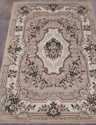 Ковер D017 - BEIGE - Прямоугольник - коллекция GAVANA