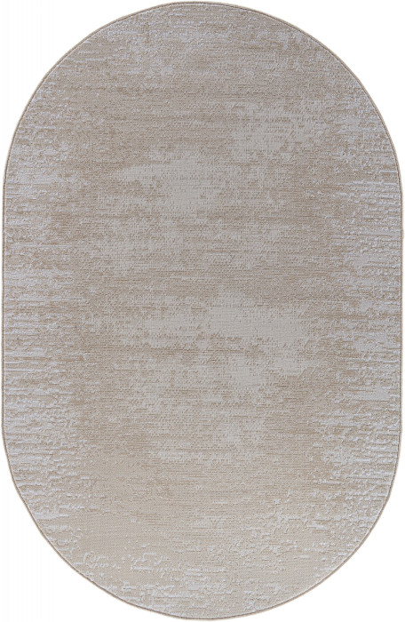 Ковер F270 - BEIGE - Овал - коллекция CUBA