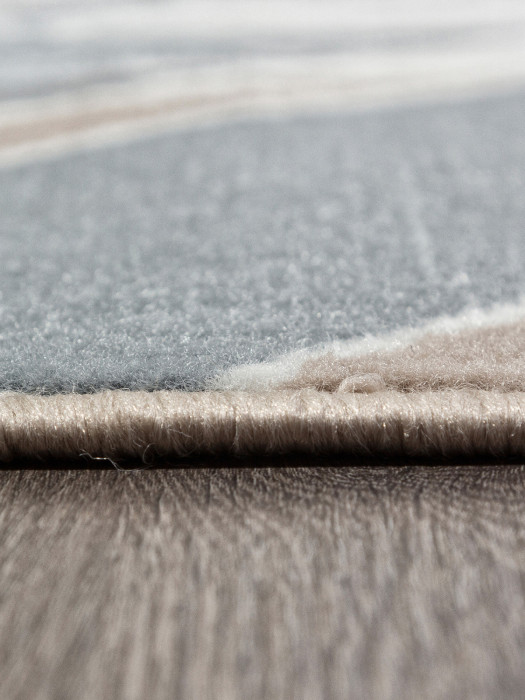 Ковер F354 - BEIGE-BLUE - Прямоугольник - коллекция SIERRA