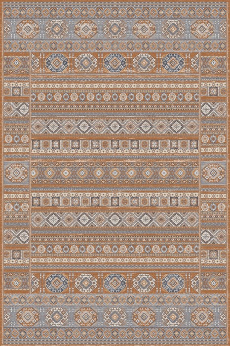Ковер F602 - ORANGE - Прямоугольник - коллекция ZUMMA