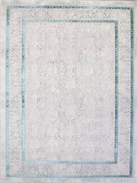 Ковер AMELI ( АМЕЛИ ) 9255A - S.L.GREY / P.TURQUOISE