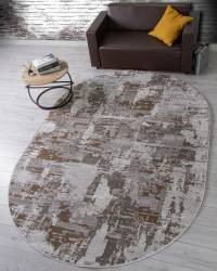 Ковер GRAFF ( ГРАФФ ) F238 - GRAY-BEIGE ( Овал )