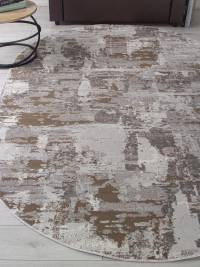 Ковер GRAFF ( ГРАФФ ) F238 - GRAY-BEIGE ( Овал )