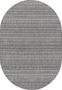 Ковер KAIR ( КАИР) S146 - DARK GRAY ( Овал )