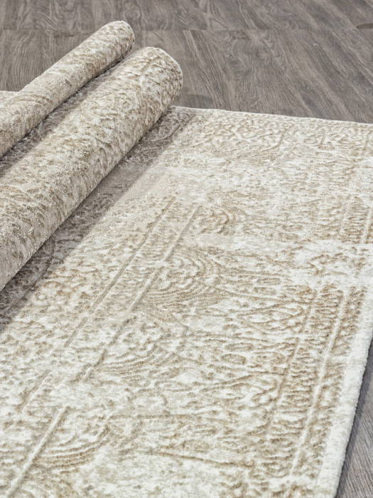 Ковер 02477F - BEIGE / GOLF - Прямоугольник - коллекция SAFARI