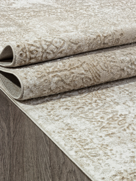 Ковер 02477F - BEIGE / GOLF - Прямоугольник - коллекция SAFARI