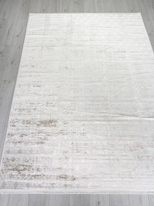 Ковер 32585A - WHITE / CREAM - Прямоугольник - коллекция SHINE